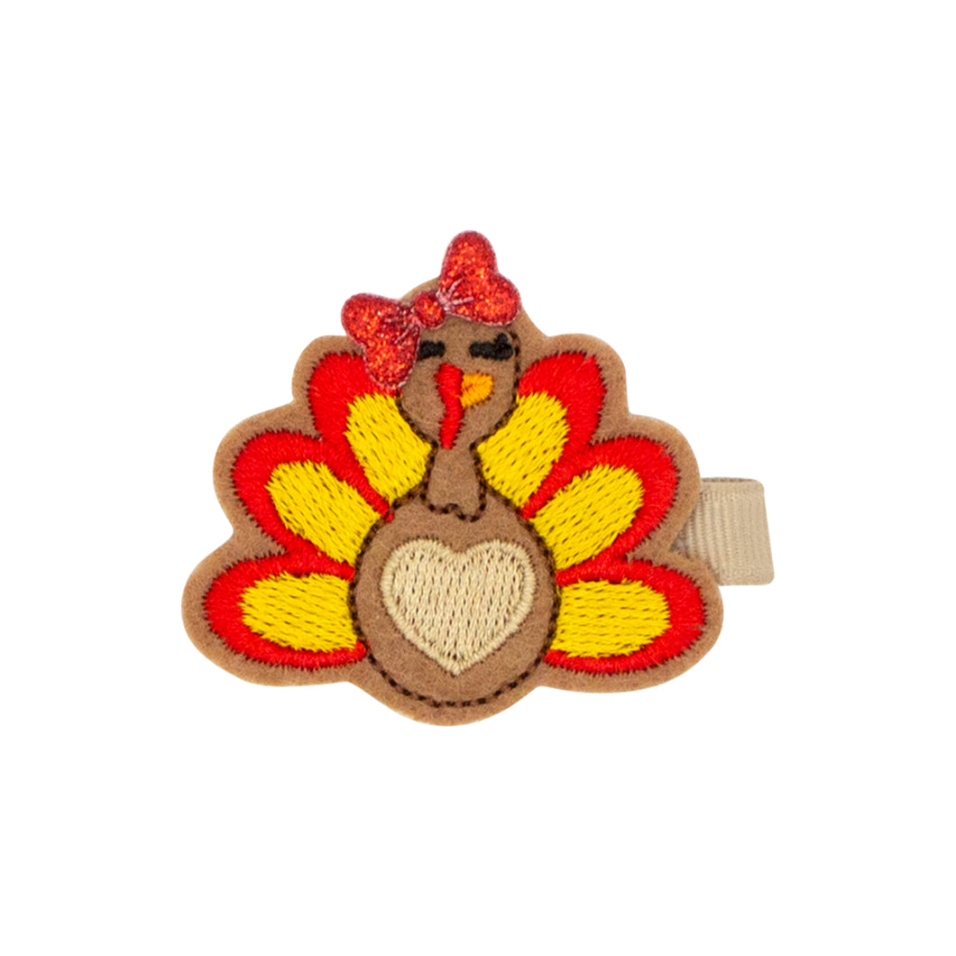 Felt Applique Hair Clip - Turkey
