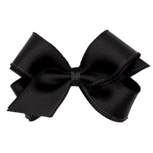 Load image into Gallery viewer, Jewel Toned Satin Overlay Bow = Medium
