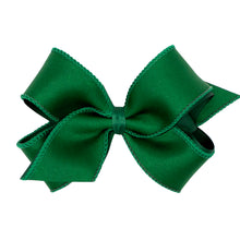 Load image into Gallery viewer, Jewel Toned Satin Overlay Bow = Medium
