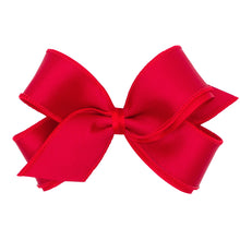 Load image into Gallery viewer, Jewel Toned Satin Overlay Bow = Medium
