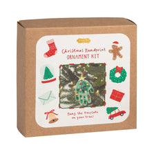 Load image into Gallery viewer, Christmas Tree Handprint DIY Ornament
