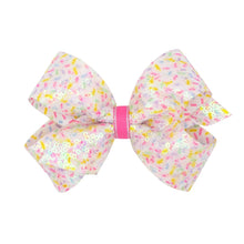 Load image into Gallery viewer, Sequined Confetti Print Hair Bow
