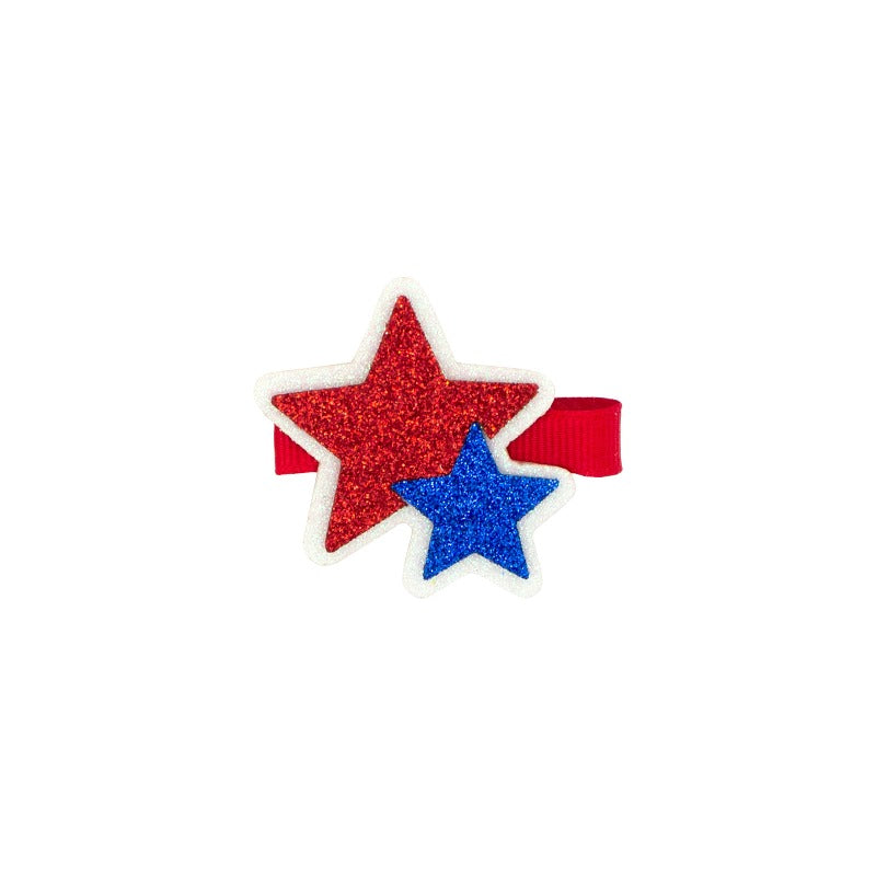 Large Stars Layered Foam Hair Clip
