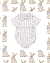 Load image into Gallery viewer, Easter Bunnies Blue Palmer Bubble
