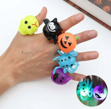 Load image into Gallery viewer, Halloween Squeeze Rings Assorted
