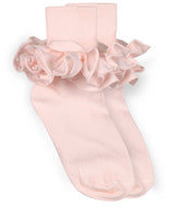 Misty Tutu Trim Socks - Pink