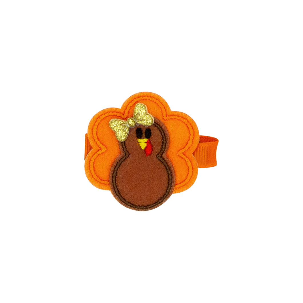 Felt Applique Hair Clip - Turkey