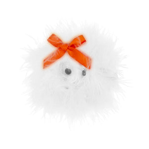 Ghost Marabou Feather Hairclip