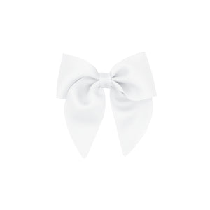 Small Grosgrain Bowtie with Flat Wrap & Whimsey Tails