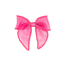 Load image into Gallery viewer, Medium - Sheer Glitter Whimsey Tail Bow
