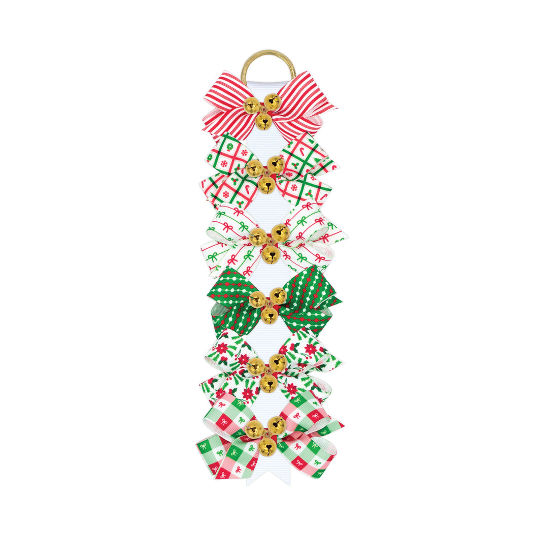 Mini Christmas Bow with Bells