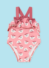 Load image into Gallery viewer, Peony Floral Printed Swimsuit Size 12 months only
