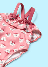 Load image into Gallery viewer, Peony Floral Printed Swimsuit Size 12 months only
