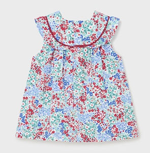Summer Floral Printed Infant Dress