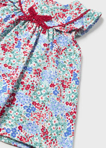 Summer Floral Printed Infant Dress