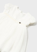 Load image into Gallery viewer, Infant Girl&#39;s White Tulle &amp;  Chiffon Dress
