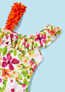 Multicolor Floral Print Swimsuit