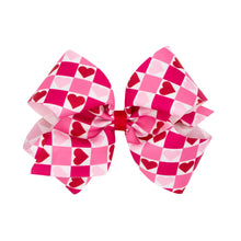 Load image into Gallery viewer, Valentine's Print Assorted Bows - King
