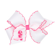 Load image into Gallery viewer, Boots &amp; Bows Moonstitch Hair Bows - Med
