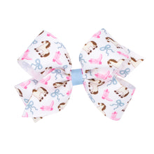 Load image into Gallery viewer, Boots &amp; Bows Print Bow - Medium
