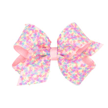 Load image into Gallery viewer, Sequin Overlay Bow - Medium  Assorted

