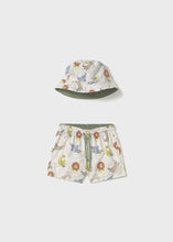Load image into Gallery viewer, Swim Shorts &amp; Bucket Hat
