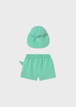 Load image into Gallery viewer, Dino Swim Shorts &amp; Hat
