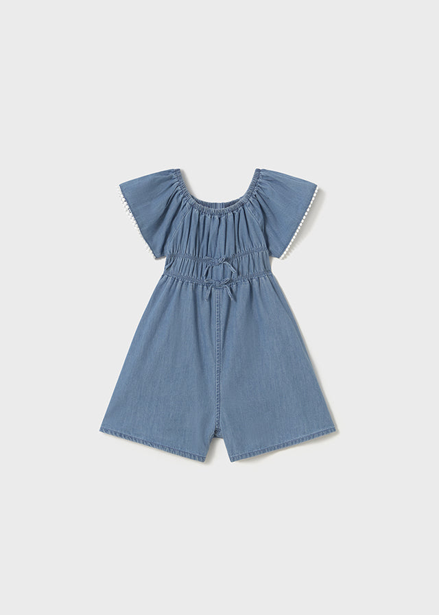 Denim Chambray Romper