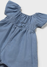 Load image into Gallery viewer, Denim Chambray Romper
