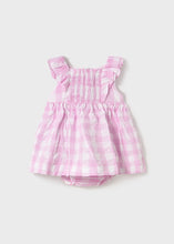 Load image into Gallery viewer, Pink &amp; White Gingham Dress
