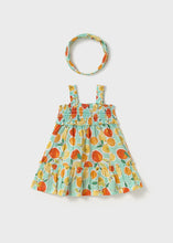 Load image into Gallery viewer, Lemon &amp; Orange Print Sundress
