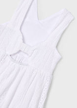 Load image into Gallery viewer, White Eyelet Sundress
