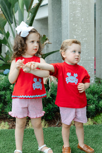 Crab Short Set - Girls