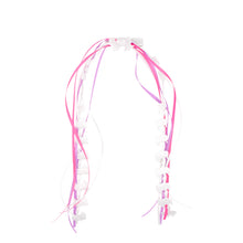 Load image into Gallery viewer, Halloween Satin Streams on a Hair Clip
