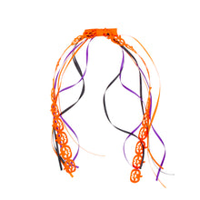 Load image into Gallery viewer, Halloween Satin Streams on a Hair Clip
