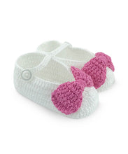 Load image into Gallery viewer, Bow Mary Jane Crochet Bootie
