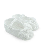 Load image into Gallery viewer, Bow Mary Jane Crochet Bootie
