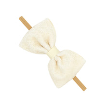 Load image into Gallery viewer, Sparkle Velvet Medium Bow on Babyband
