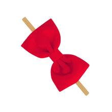 Load image into Gallery viewer, Sparkle Velvet Medium Bow on Babyband
