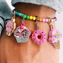 Load image into Gallery viewer, Glitter Cupcake Charm
