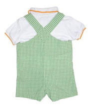 Load image into Gallery viewer, Fall Crane Green Shortall
