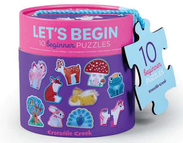 Let's Begin 2-Piece Puzzle - Unicorn