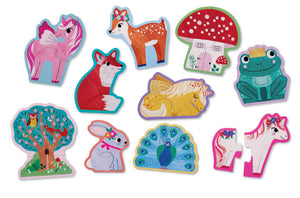 Let's Begin 2-Piece Puzzle - Unicorn