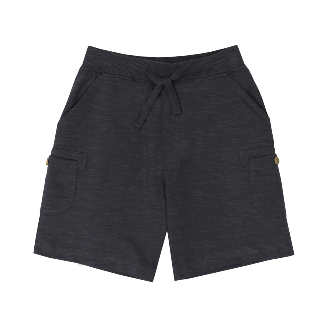 Charcoal Terry Shorts