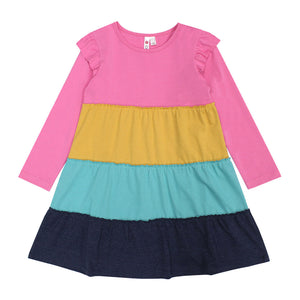 Bright Tiered Twirl Dress size 2t only