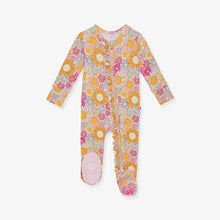 Load image into Gallery viewer, Rosalinda Ruffled Zippered Footie
