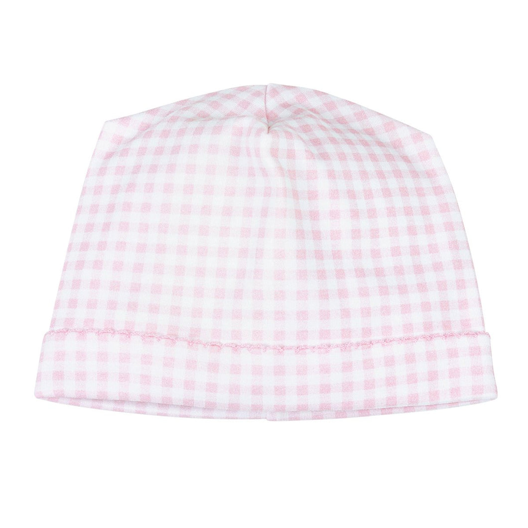Mini Checks Pink Hat
