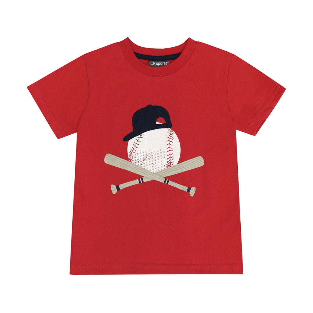Baseball Hat Applique T-shirt