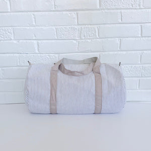 Duffel Bag - Medium Size Grey