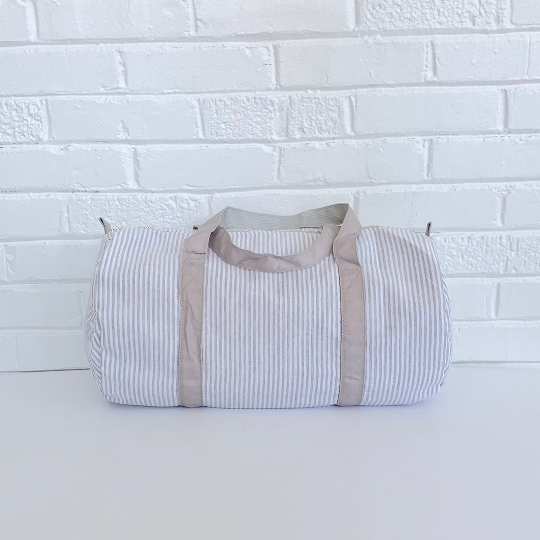 Duffel Bag - Medium Size Grey